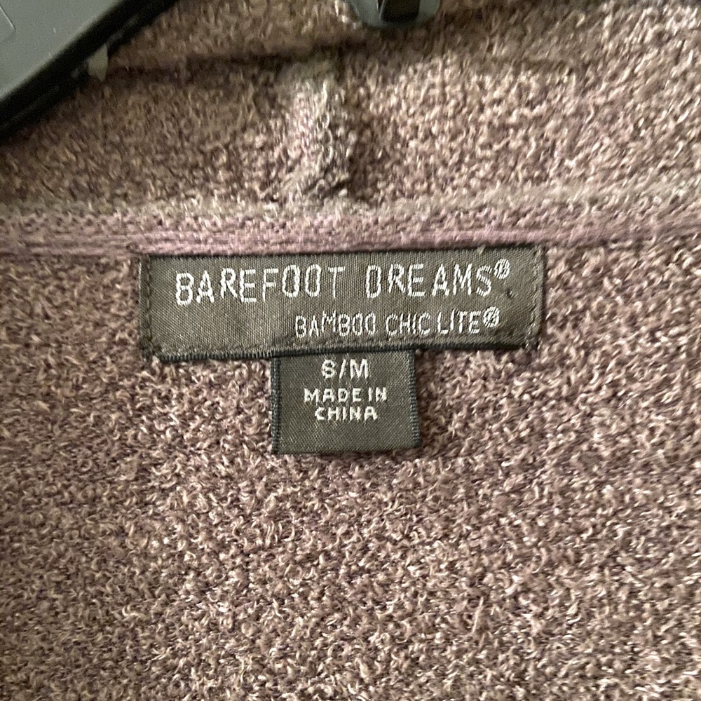 Barefoot Dreams long brown cardigan